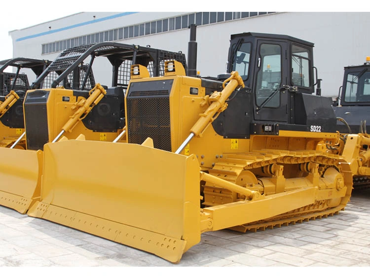 Shantui Crawler Bulldozer SD22 220HP Dozer Machine with Single Shank Ripper